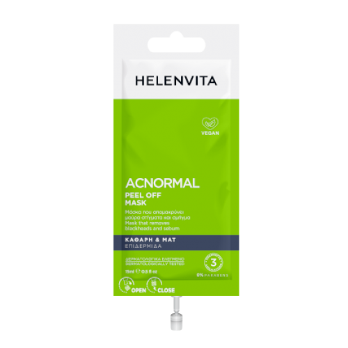 Helenvita Acnormal Peel Off Mask Μάσκα για τα Μαύρα Στίγματα 15ml Helenvita Acnormal Peel Off Mask Μάσκα για τα Μαύρα Στίγματα 15ml