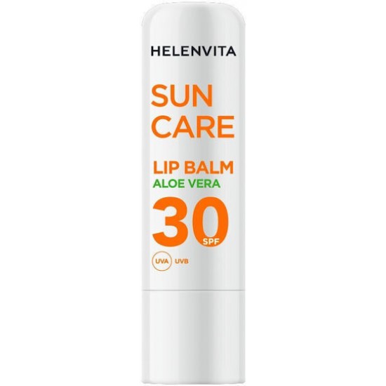 Helenvita Sun Lip Balm Aloe Vera Αντηλιακό Για Χείλη SPF30 4.4gr Helenvita Sun Lip Balm Aloe Vera Αντηλιακό Για Χείλη SPF30 4.4gr