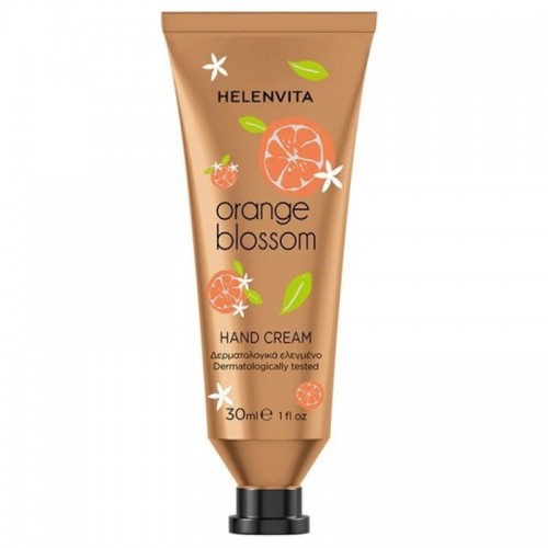 Helenvita Hand Cream Orange Blossom, Ενυδατική Κρέμα Χεριων με Πορτοκάλι 30ml Helenvita Hand Cream Orange Blossom, Ενυδατική Κρέμα Χεριων με Πορτοκάλι 30ml