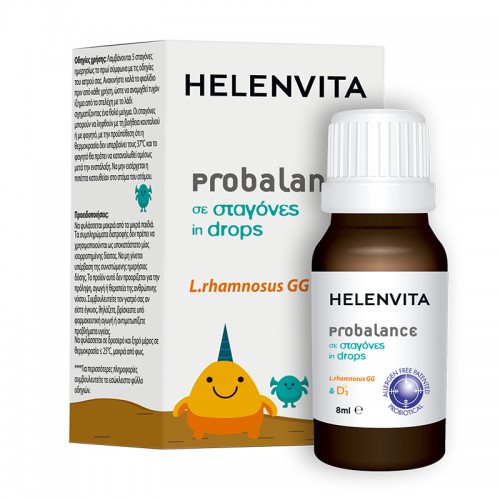 Helenvita Probalance Προβιοτικό σε Σταγόνες για Βρέφη & Παιδιά 8ml Helenvita Probalance Προβιοτικό σε Σταγόνες για Βρέφη & Παιδιά 8ml