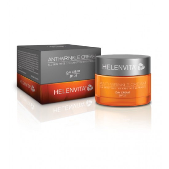 Helenvita Anti-wrinkle Day Cream SPF25 50ml. Για κάθε τύπο επιδερμίδας