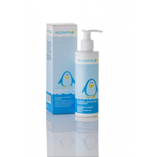 Helenvita Baby Bath Oil Ελαιώδες Αφρόλουτρο Καθαρισμού 200ml Helenvita Baby Bath Oil Ελαιώδες Αφρόλουτρο Καθαρισμού 200ml