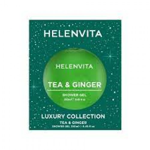 Helenvita Luxury Collection Tea & Ginger Αφρόλουτρο Με Πράσινο Τσάι & Τζίντζερ 250ml