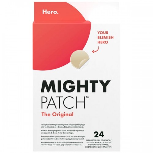 Hero. Mighty Patch The Original Anti-Pimple Επιθέματα για Σπυράκια 24τεμ Hero. Mighty Patch The Original Anti-Pimple Επιθέματα για Σπυράκια 24τεμ
