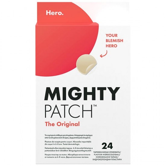 Hero. Mighty Patch The Original Anti-Pimple Επιθέματα για Σπυράκια 24τεμ
