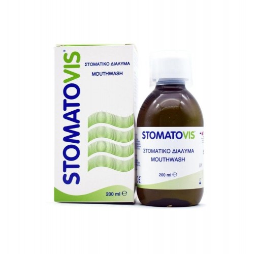 Pharmaq Stomatovis Mouthwash Αντιμικροβιακό Στοματικό Διάλυμα 200ml Pharmaq Stomatovis Mouthwash Αντιμικροβιακό Στοματικό Διάλυμα 200ml