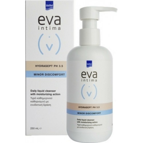 Intermed Eva Intima Wash Hydrasept pH3,5 Υγρό Καθαρισμού με Ενυδατική Δράση 250ml