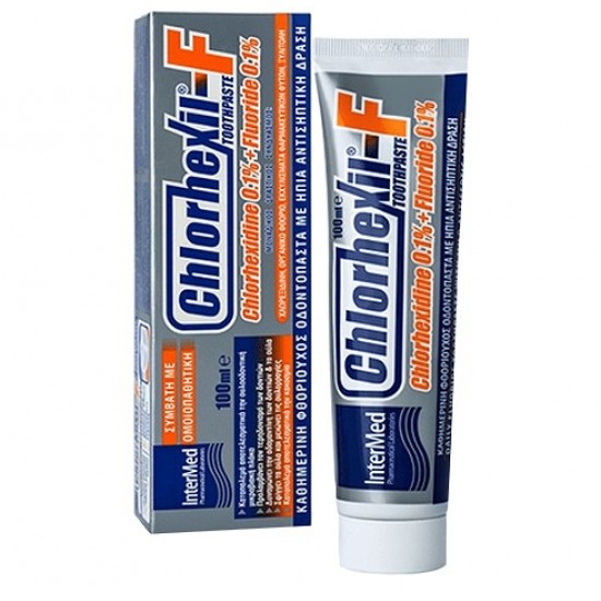 Intermed Chlorhexil-f Toothpaste, Οδοντόπαστα 100ml