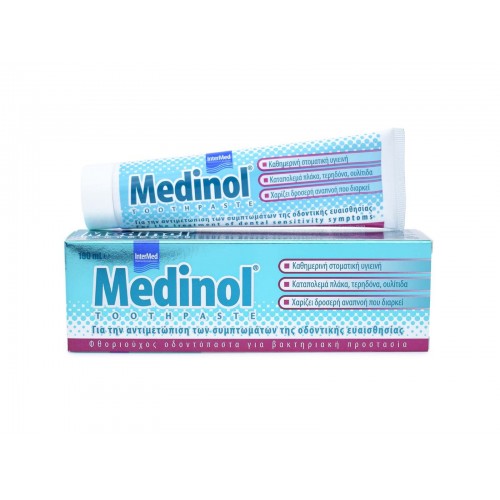 Intermed Medinol Toothpaste, Καθημερινή Οδοντόπαστα 100ml Intermed Medinol Toothpaste, Καθημερινή Οδοντόπαστα 100ml
