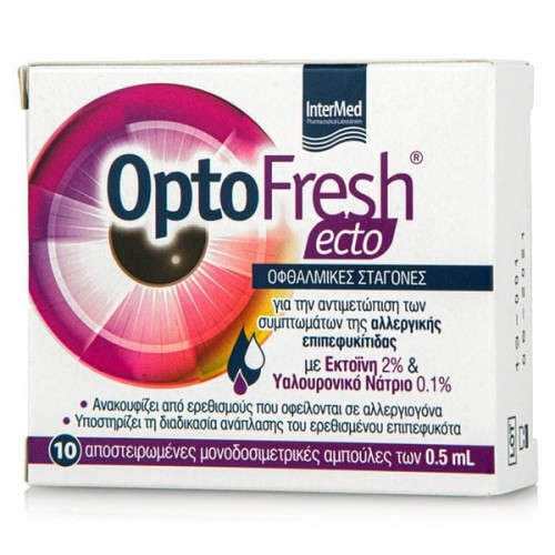 Intermed Optofresh Ecto Eye Drops 10x0.5ml Intermed Optofresh Ecto Eye Drops 10x0.5ml