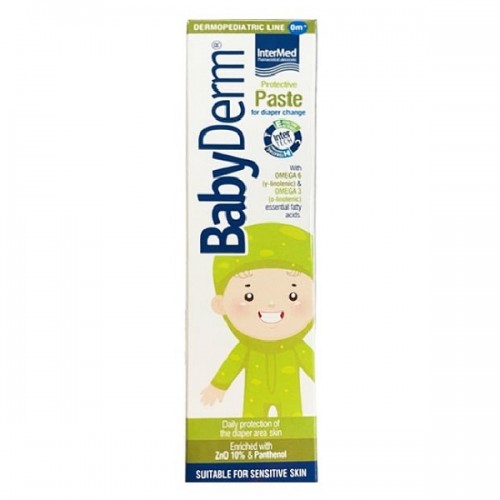 Intermed Babyderm Protective Paste Προστασία & ανακούφιση 125ml Intermed Babyderm Protective Paste Προστασία & ανακούφιση 125ml