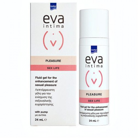 Eva Intima Pleasure Λεπτόρρευστη Γέλη για την Ενίσχυση της Σεξουαλικής Ευχαρίστησης 24ml Eva Intima Pleasure Λεπτόρρευστη Γέλη για την Ενίσχυση της Σεξουαλικής Ευχαρίστησης 24ml