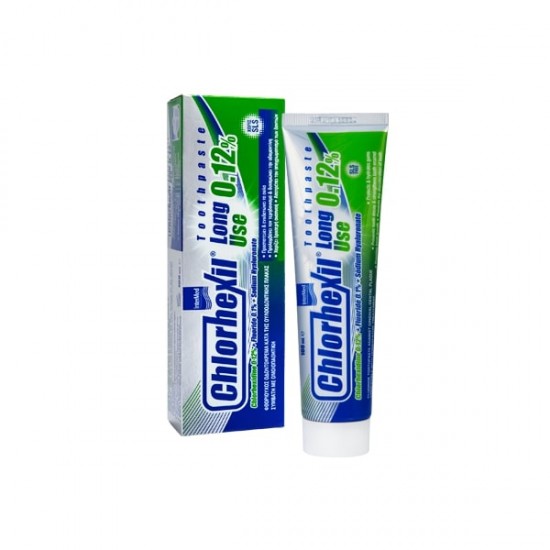 Intermed Chlorhexil 0.12% Toothpaste Long Use Κατά της Ουλοοδοντικής Πλάκας 100ml