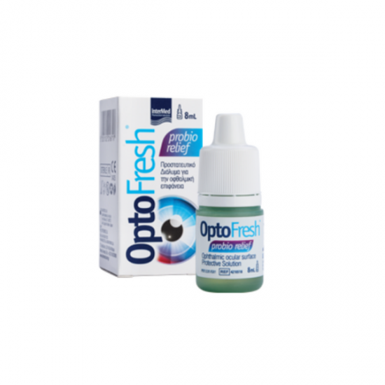 InterMed OptoFresh Probio Relief Προστατευτικό Διάλυμα για την Οφθαλμική Επιφάνεια 8ml