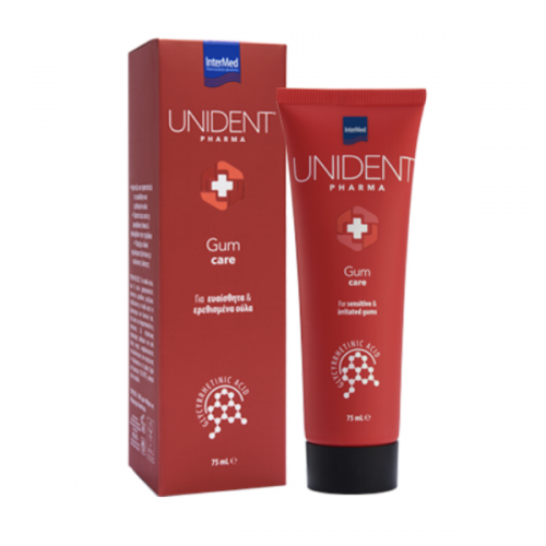 Intermed Unident Pharma Gum Care Οδοντόκρεμα για Ευαίσθητα & Ερεθισμένα Ούλα 75ml Intermed Unident Pharma Gum Care Οδοντόκρεμα για Ευαίσθητα & Ερεθισμένα Ούλα 75ml