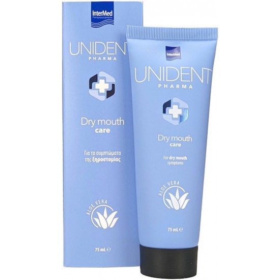 Intermed Unident Pharma Dry Mouth Care Οδοντόκρεμα για Ξηροστομία 75ml
