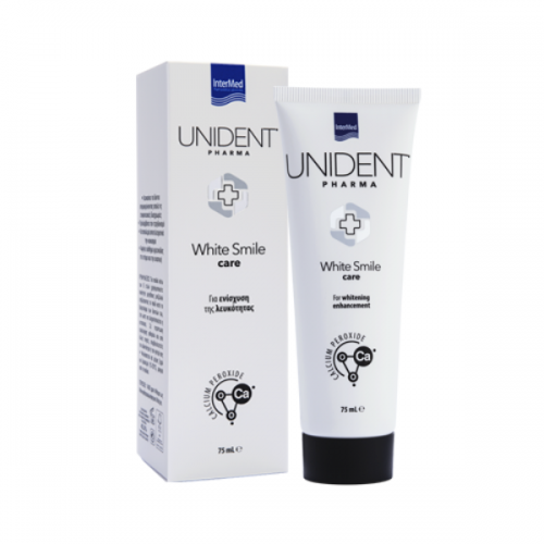 Intermed Unident Pharma White Smile Care Οδοντόκρεμα για Ενίσχυση της Λευκότητας 75ml Intermed Unident Pharma White Smile Care Οδοντόκρεμα για Ενίσχυση της Λευκότητας 75ml