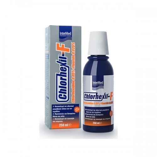 Intermed Chlorhexil-f, Στοματικό Διάλυμα 250ml