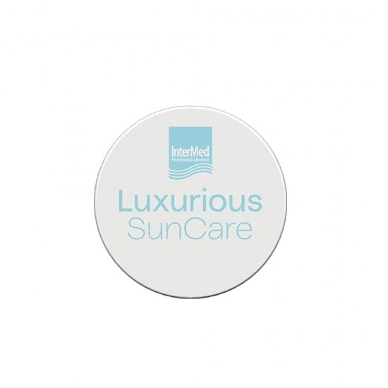 Intermed Luxurious SunCare Silk Cover BB Compact 04 Dark SPF50+, Αντηλιακή Προστασία, Κάλυψη των Ατελειών, Φυσικό Ματ Αποτέλεσμα 12g