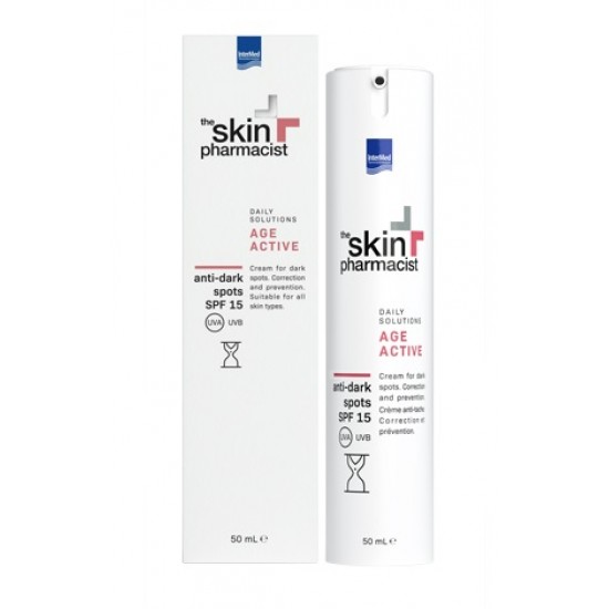 The Skin Pharmacist Αge Active Anti-Dark Spots SPF15, Κρέμα για τις Δυσχρωμίες και τις Πανάδες 50ml