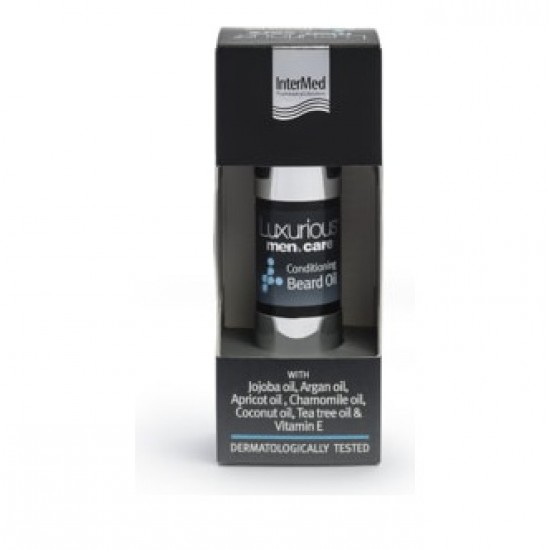 Intermed Luxurious Men's Care Conditioning Beard Oil, Μαλακτικό Λάδι για τα Γένια 15ml