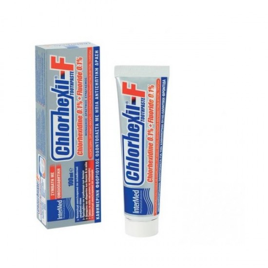 Intermed Chlorhexil-f Toothpaste, Οδοντόπαστα 100ml
