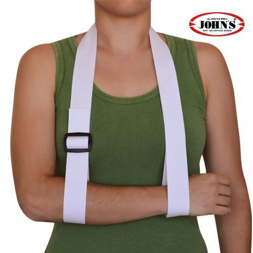 John's 12590 Arm Sling, Αορτήρας, Χρώμα Λευκό John's 12590 Arm Sling, Αορτήρας, Χρώμα Λευκό