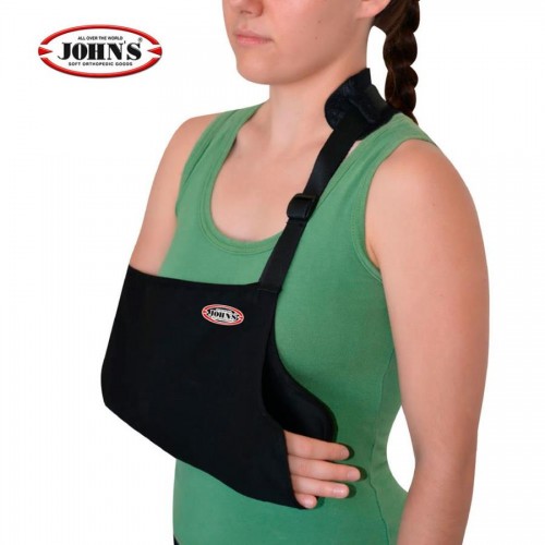 John's Arm Sling De Luxe Wrap Around, One Size Φάκελος Στήριξης Χεριού & Ώμου, Χρώμα Μαύρο 12599 John's Arm Sling De Luxe Wrap Around, One Size Φάκελος Στήριξης Χεριού & Ώμου, Χρώμα Μαύρο 12599