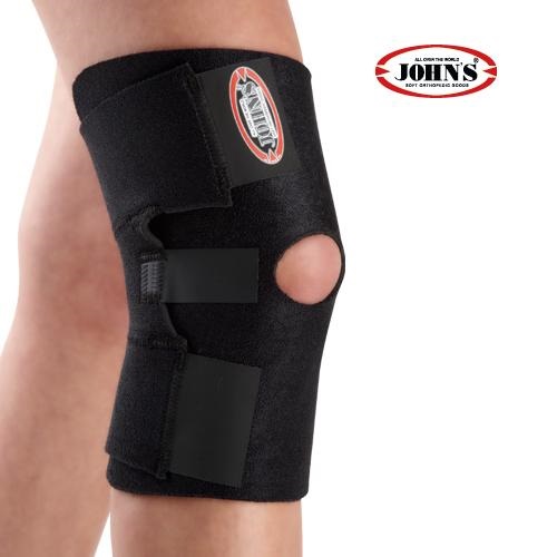 John's Επιγονατίδα Wrap Around Black S-XL 120215