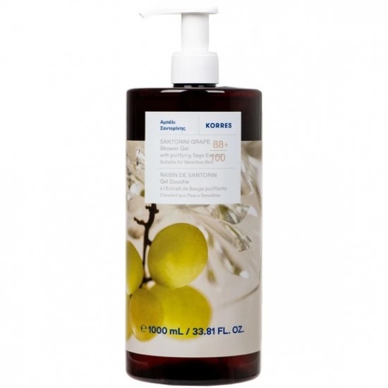 Korres Αμπέλι Σαντορίνης Αφρόλουτρο 1000ml