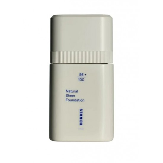 Korres Natural Sheer Foundation 02 Medium Για Ανάλαφρη Κάλυψη 30ml