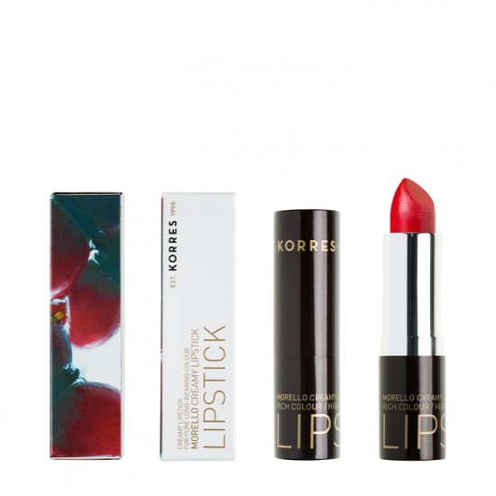 Korres Morello Matte Lipstick 52 Red Satin, Κραγιόν 3.5gr