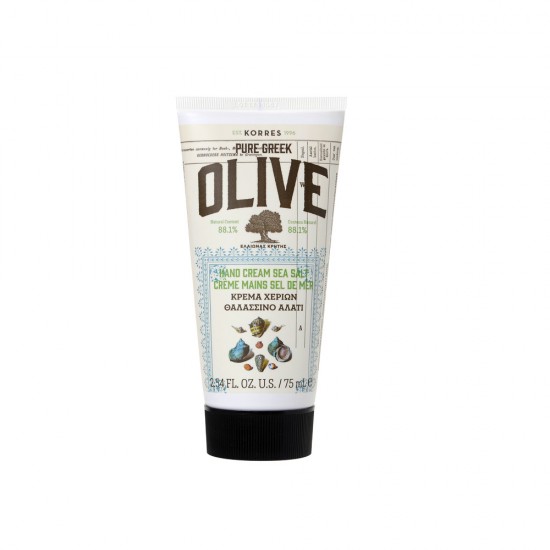 Korres Pure Greek Olive, Κρέμα Χεριών Θαλασσινό Αλάτι 75ml