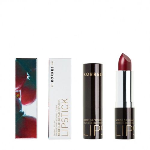 Korres Morello Matte Lipstick 27 Ruby Crystal, Κραγιόν 3.5gr Korres Morello Matte Lipstick 27 Ruby Crystal, Κραγιόν 3.5gr