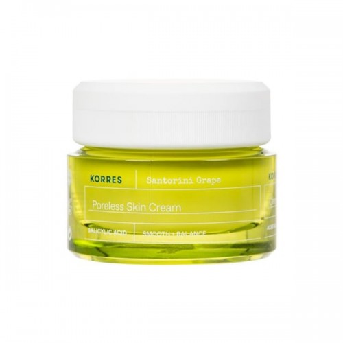 Korres Santorini Grape Poreless Light Skin Cream Κρέμα Προσώπου για Ενυδάτωση & Σύσφιξη 40ml