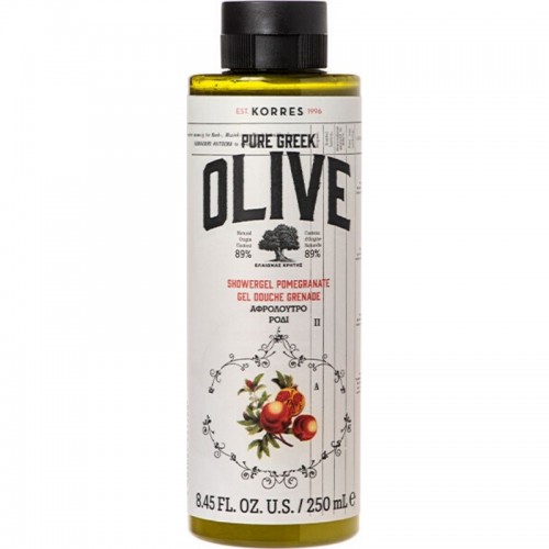 Korres Olive, Αφρόλουτρο με Ρόδι 250ml Korres Olive, Αφρόλουτρο με Ρόδι 250ml