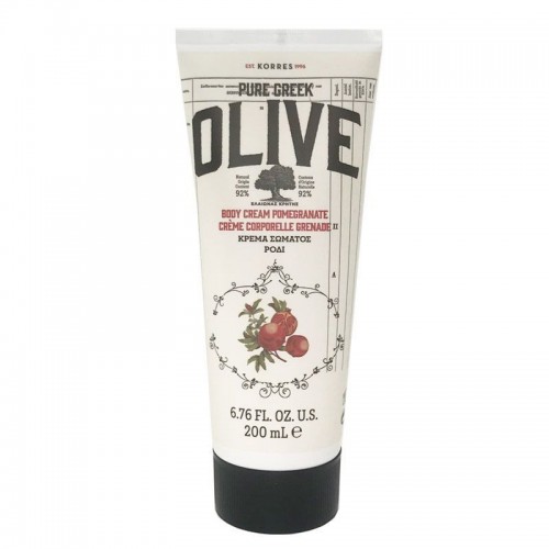Korres Pure Greek Olive Body Cream Pomegranate Κρέμα Σώματος Ρόδι 200ml