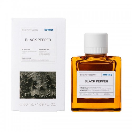 Korres Eau De Toilette Black Pepper,Ανδρικό Άρωμα 50ml