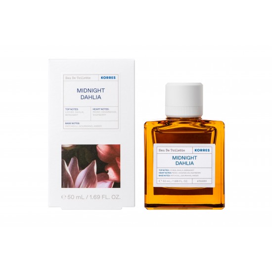 Korres Eau De Toilette Midnight Dahlia, Άρωμα 50ml Korres Eau De Toilette Midnight Dahlia, Άρωμα 50ml