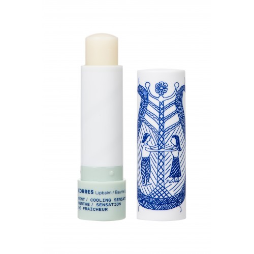Korres Lip Balm Mint Cooling Sensation, Ενυδατικό για τα Χείλη με Μέντα, για Αίσθηση Δροσιάς, 4.5g