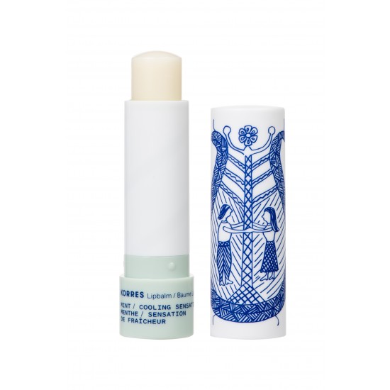 Korres Lip Balm Mint Cooling Sensation, Ενυδατικό για τα Χείλη με Μέντα, για Αίσθηση Δροσιάς, 4.5g Korres Lip Balm Mint Cooling Sensation, Ενυδατικό για τα Χείλη με Μέντα, για Αίσθηση Δροσιάς, 4.5g
