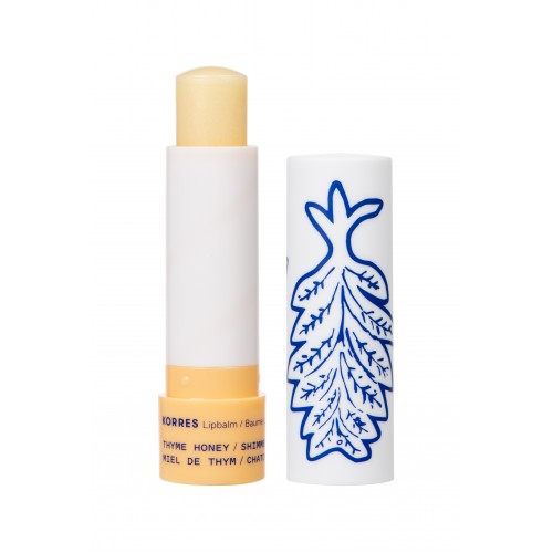 Korres Lip Balm Thyme Honey Shimmery Ενυδατικό για τα Χείλη με Μέλι για Έξτρα Λάμψη, 4,5g