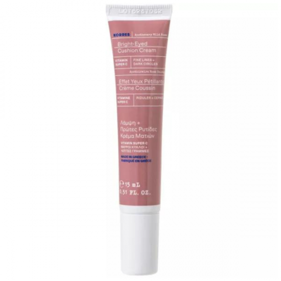 Korres Apothecary Wild Rose Brightening Κρέμα Ματιών για Λάμψη, Πρώτες Ρυτίδες & Μαύρους Κύκλους, 15ml