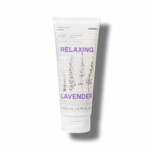 Korres Relaxing Lavender Body Milk, Γαλάκτωμα Σώματος Λεβάντα για Καθημερινή Ενυδάτωση & Χαλάρωση 250ml