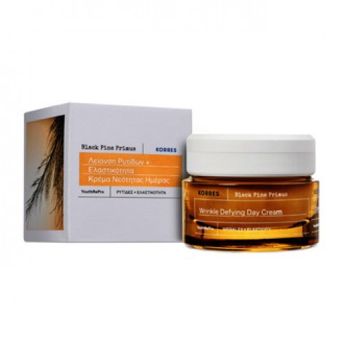 Korres Black Pine Primus Κρέμα Νεότητας Ημέρας για Λείανση Ρυτίδων & Ελαστικότητα 40ml Korres Black Pine Primus Κρέμα Νεότητας Ημέρας για Λείανση Ρυτίδων & Ελαστικότητα 40ml