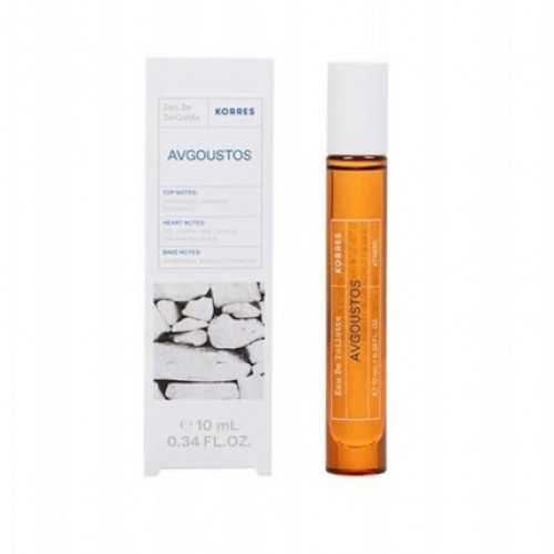 Korres Eau De Toilette Avgoustos, Γυναικείο Άρωμα 10ml
