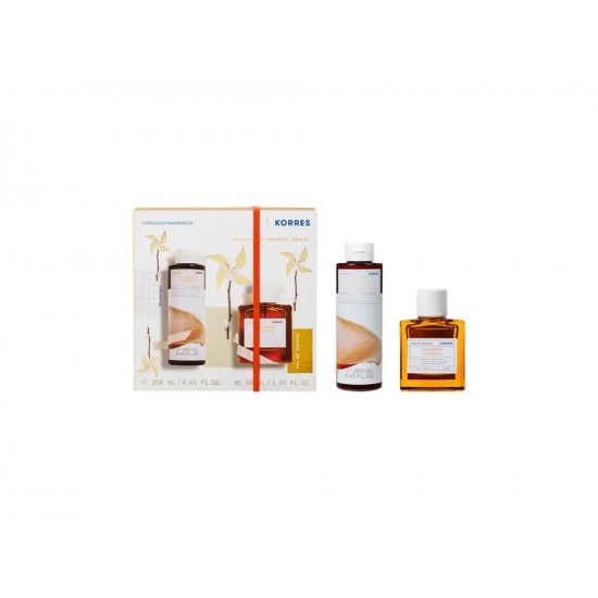 Korres Promo Cashmere Kumquat Eau De Toilette Άρωμα 50ml & Αφρόλουτρο 250ml