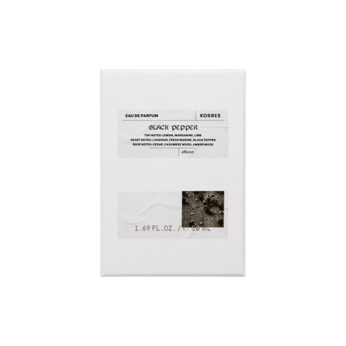 Korres Black Pepper Eau de Parfum Ανδρικό Άρωμα 50ml
