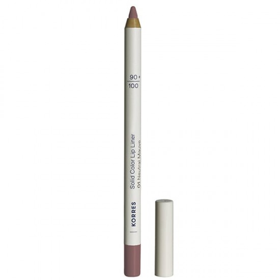 Korres Solid Color Lip Liner 01 Neutral Mauve Μολύβι χειλιών 1.2gr