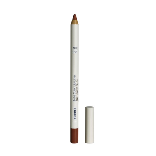 Korres Solid Color Lip Liner  02 Neutral Nude Μολύβι Χειλιών 1.2g